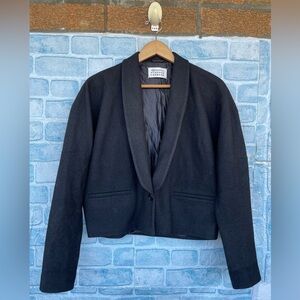 Maison Martin Margiela Black Cropped jacket- Line 1 (Artisanal Collection) M